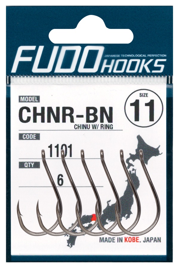 FUDO BOX OF HOOKS JAPAN FUDO CHINU RING 1101BN n°5/0 - 10 - Adore